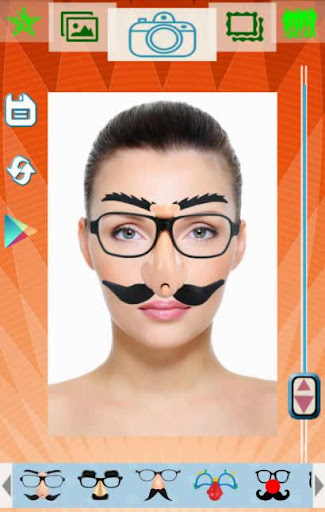 免費下載娛樂APP|Funny Eye Nose Glasses change app開箱文|APP開箱王