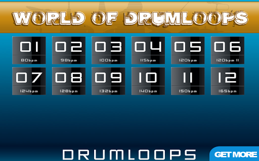 【免費音樂App】World Of Drum Loops (2.1)-APP點子