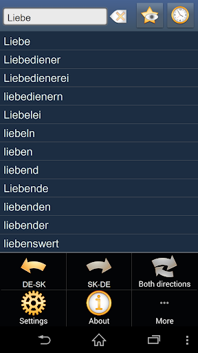 German Slovak dictionary +