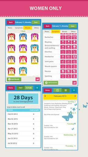【免費健康App】女性日历——经期追踪器-APP點子