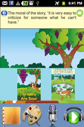 【免費漫畫App】Grapes are Sour - Kids Story-APP點子