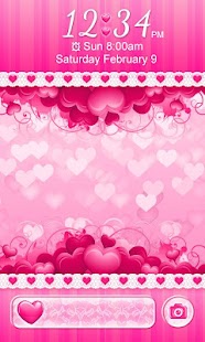 Free ♥ Sweet Heart Go Locker Theme♥ APK for Android
