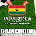 CAMEROON VUVUZELA and ANTHEM! logo