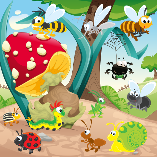 아이들을위한 곤충과 벌레 게임 자연 발견 유아를위한 ! 教育 App LOGO-APP開箱王