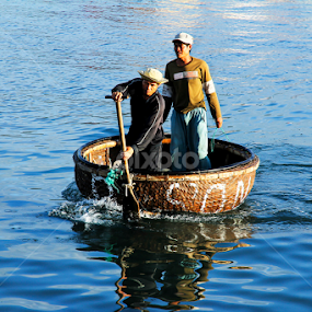 Go to The Boat by Han Duy - People Portraits of Men