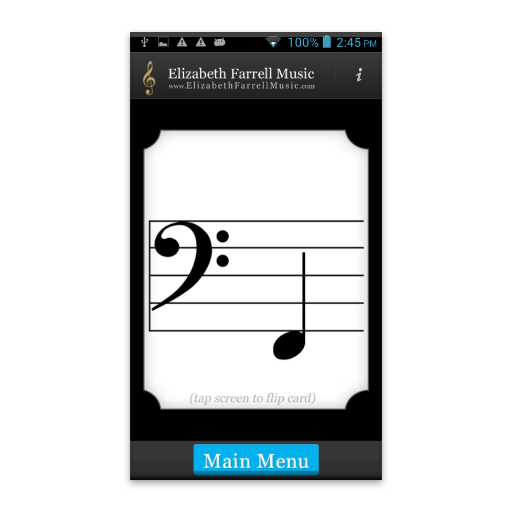 Music Notes Flash Cards