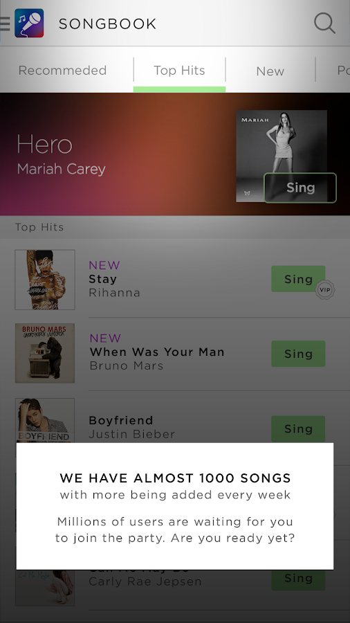 Sing! Karaoke by Smule screenshot