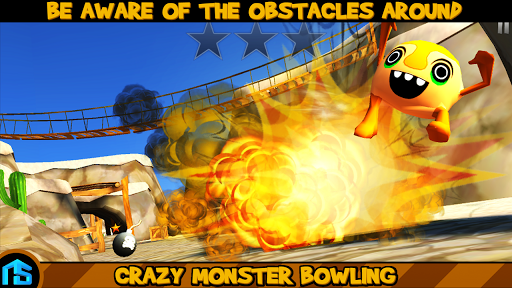 【免費街機App】Crazy Monster Bowling-APP點子