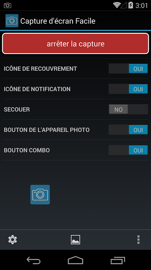 Capture d'écran Facile Applications Android sur Google Play