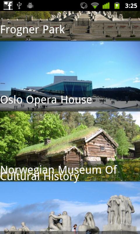 Oslo Offline Travel Guide Screen 2