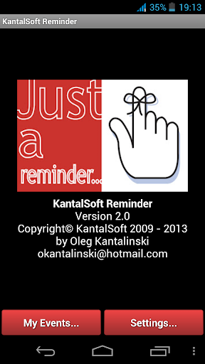 KantalSoft Reminder