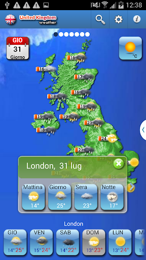 UNITED KINGDOM UK WEATHER