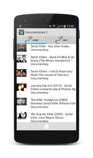 【免費媒體與影片App】Serial Killers Documentaries-APP點子