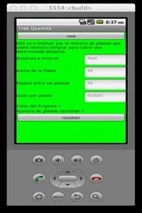 Paisajista estimar y calcular Screenshots 1
