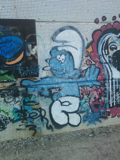 Smurf Graffiti