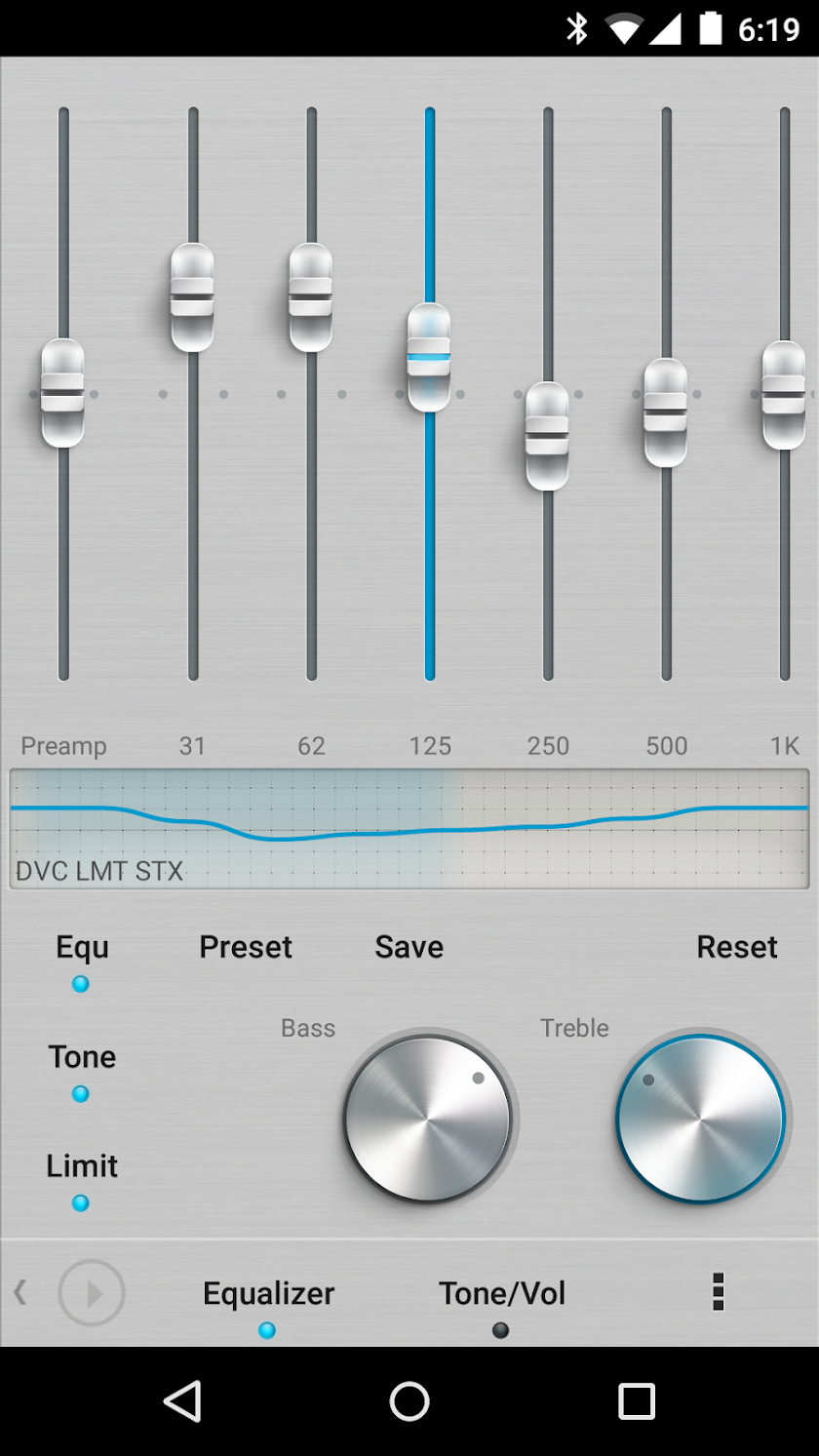Skin for Poweramp Light Metall Screen 2