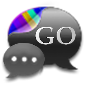 GO SMS Gunmetal Cobalt Theme.apk 1.3