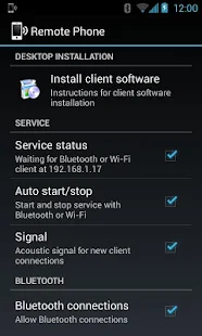 Remote Phone Call - screenshot thumbnail