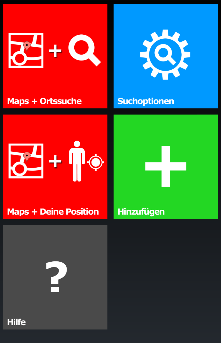 Fastfood Finder Screen 2