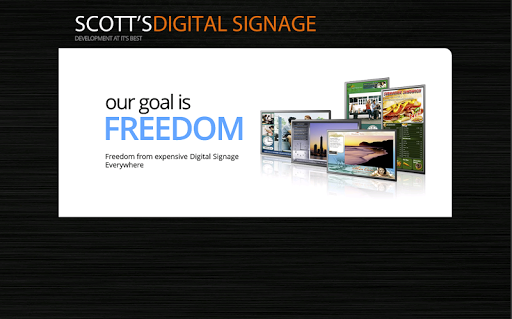 Scott's Digital Signage Player