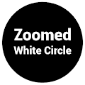 Zoomed White Circle Apk