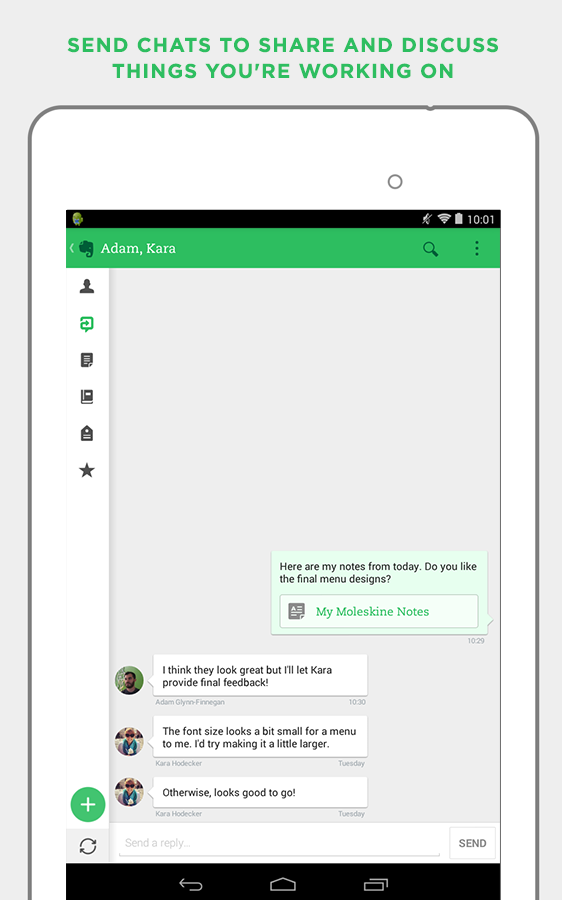 Evernote - screenshot
