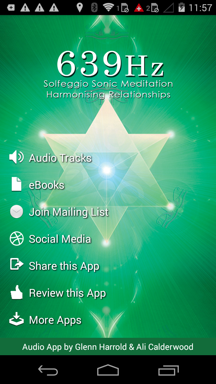 639 Hz Solfeggio Meditation Screen 2
