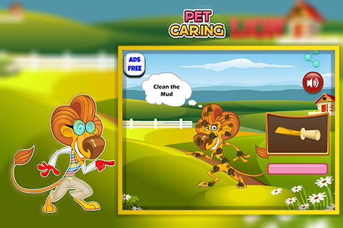 【免費休閒App】Pet Caring Lion-APP點子