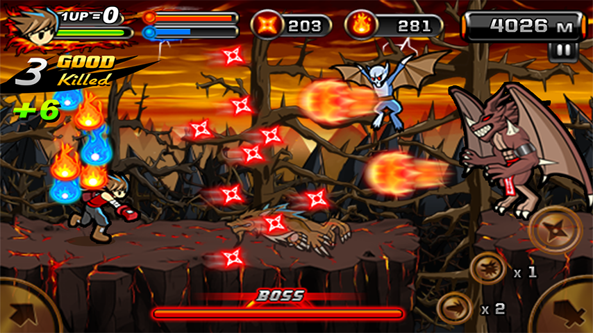   Diabo Ninja 2: captura de tela 