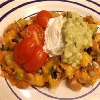 Spicy Mexican Style Zucchini Casserole
