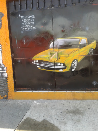 Graffiti De Camioneta Clásica
