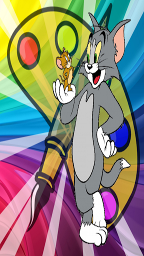 Coloring Fun : Tom and Jerry