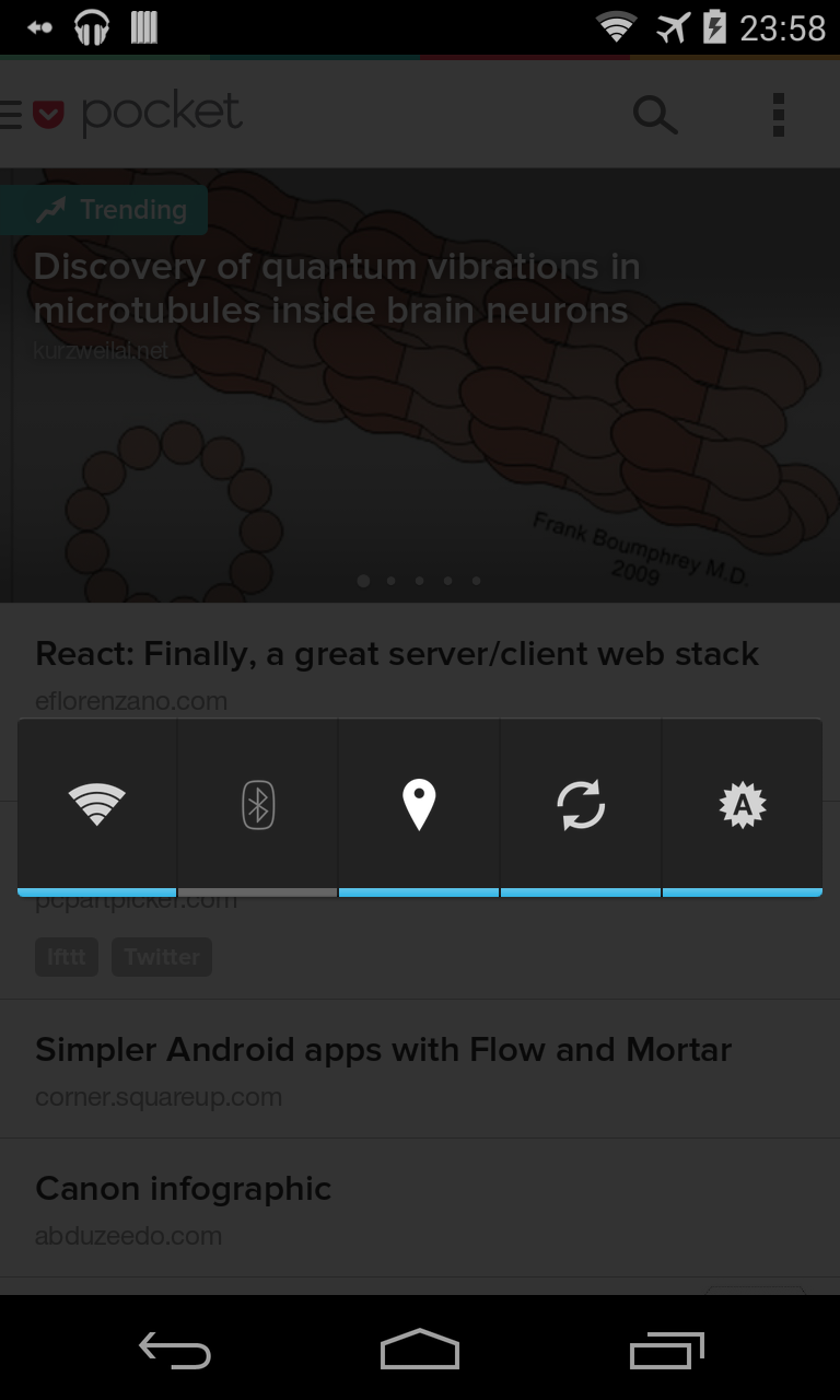 WidgetPad Screen 2
