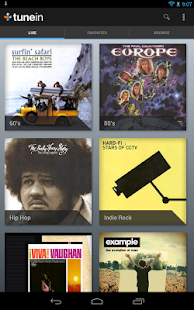 TuneIn Radio - screenshot thumbnail
