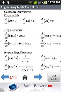 Engineering Math Cheat Sheet Screenshots 4