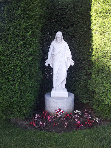 St Francis Jesus Statue