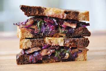 Vegan Vegetable Reuben Sandwich