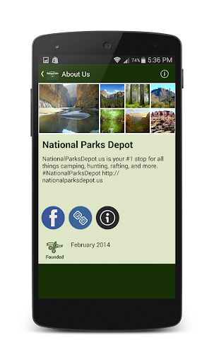 【免費旅遊App】National Parks Depot-APP點子