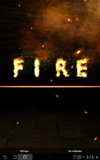 【免費個人化App】Name Text Fire FREE-APP點子