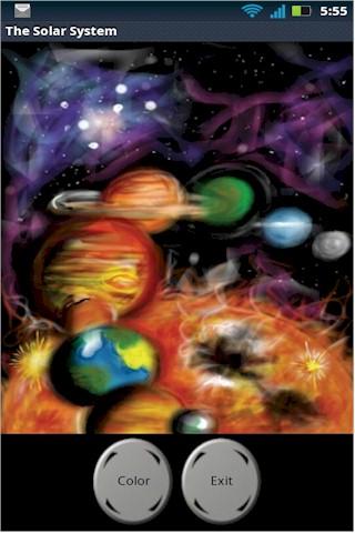 Solar System Coloring Book