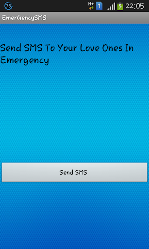 EMERGENCY SMS