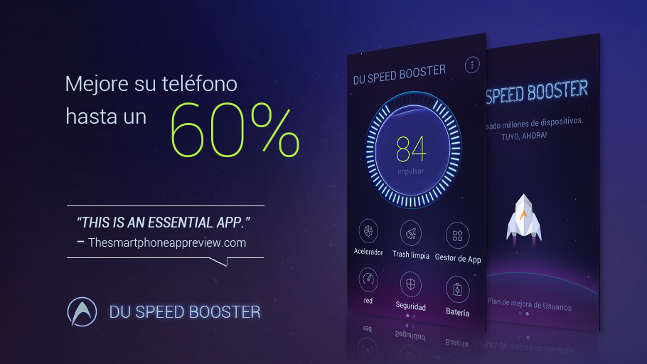 DU Speed ​​Booster (Limpiador) - pantalla