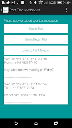 【免費通訊App】Print Text Messages - Free-APP點子