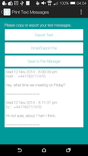 Print Text Messages - Free Screenshots 3