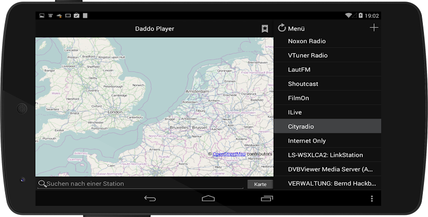 Daddo Player Screen 2
