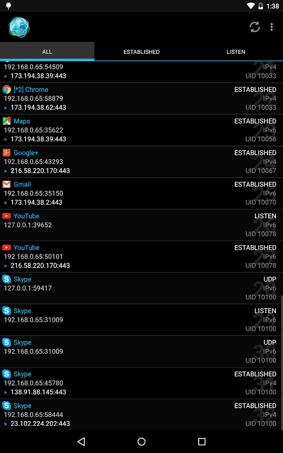 Netstat Plus Android Apps on Google Play