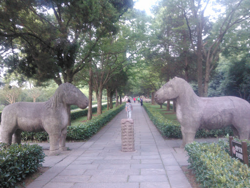 神道石刻-马