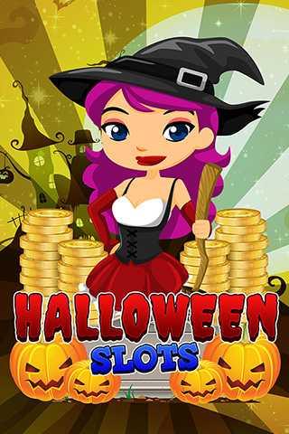 666 Halloween Slots Machine HD Screen 1