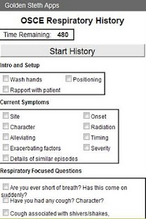 Lastest OSCE Respiratory History Check APK