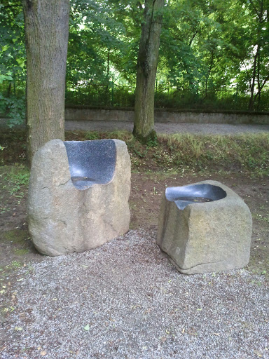 Skulptur Sessel